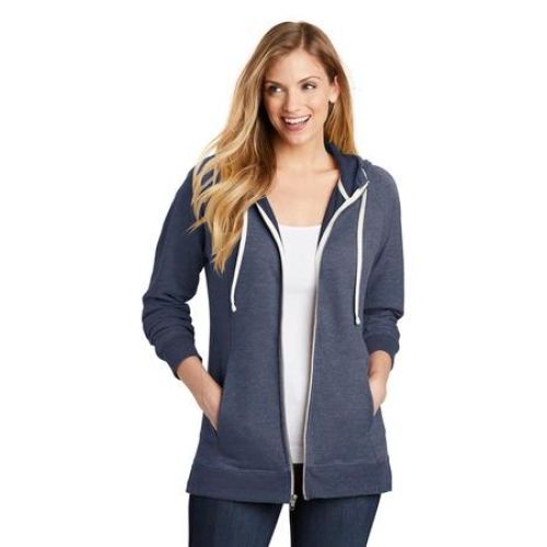 District Women’s Perfect Tri French Terry Full-Zip Hoodie