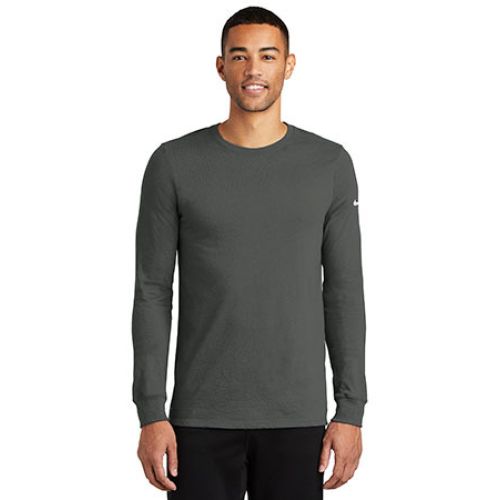 NKBQ5230 Nike Dri-FIT Cotton/Poly Long Sleeve Tee - Wholesale Screen ...