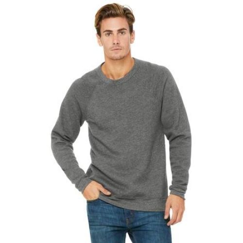 BELLA+CANVAS Unisex Sponge Fleece Raglan Sweatshirt