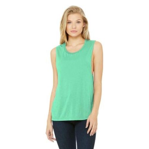 BELLA+CANVAS Women’s Flowy Scoop Muscle Tank