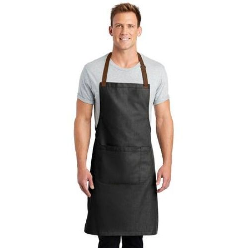 A800 Port Authority Market Full-Length Bib Apron