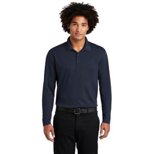 Sport-Tek PosiCharge RacerMesh Long Sleeve Polo