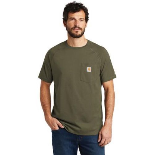 Carhartt Force Cotton Delmont Short Sleeve T-Shirt