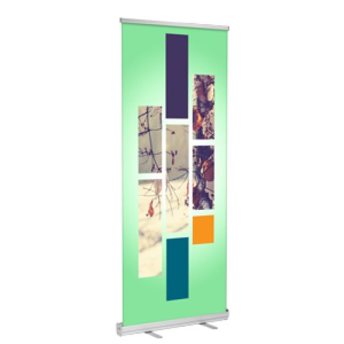 Retractable banner stands