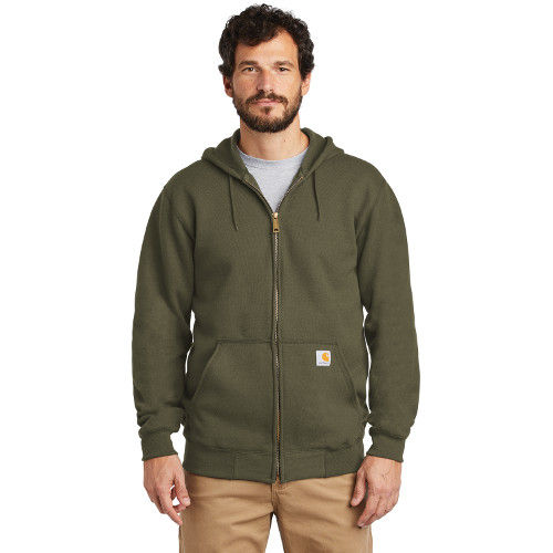 Carhartt ® Midweight Hooded Zip-Front Sweatshirt