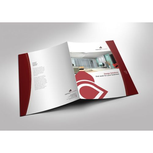 11 x 17 half fold brochure