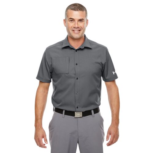 under armour short sleeve button up