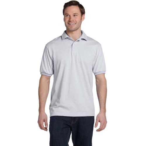 Adult 5.2 oz., 50/50 EcoSmart® Jersey Knit Polo