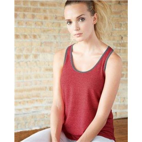 Women’s Eco Mock Twist Ringer Tank