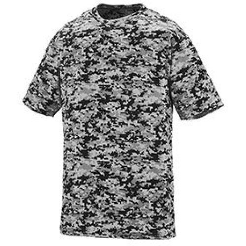 Adult Digi Camo Wicking Short-Sleeve T-Shirt
