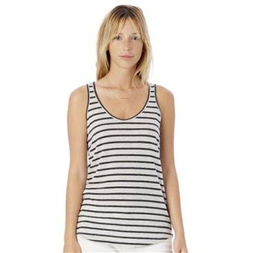 Women’s Castaway Eco-Jersey Stripe Tank Top