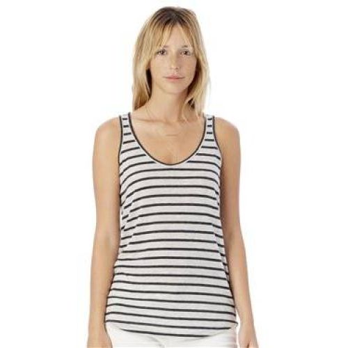 Women’s Castaway Eco-Jersey Stripe Tank Top