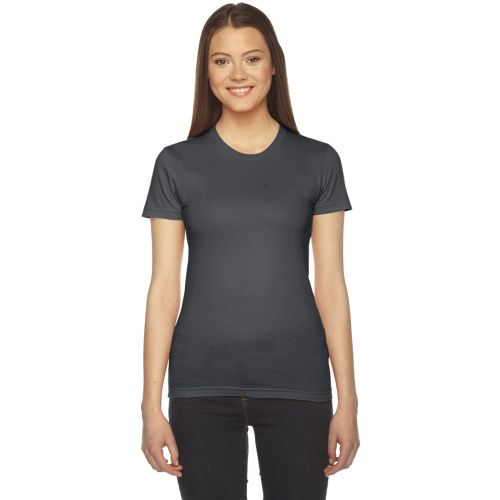 Ladies’ Fine Jersey USA Made Short-Sleeve T-Shirt