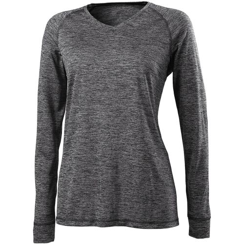 Ladies’ Dry-Excel Electrify 2.0 Performance V-Neck Long-Sleeve Training Top