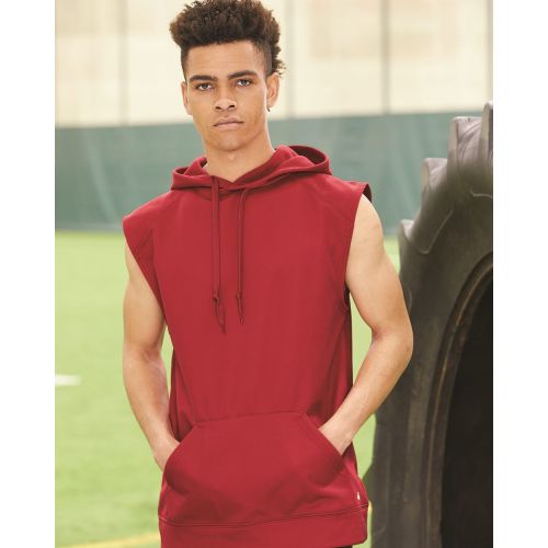 Performance Fleece Sleeveless Hooded Sweatshirt – 1430