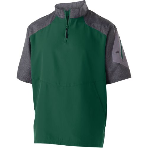 Unisex Ultra-Lightweight Aero-Tec Raider Short-Sleeve Warm-Up Pullover