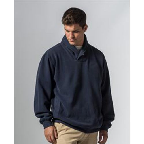 Vintage Fleece Button Pullover
