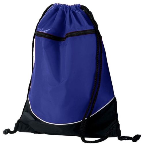 Tri-Color Drawstring Backpack