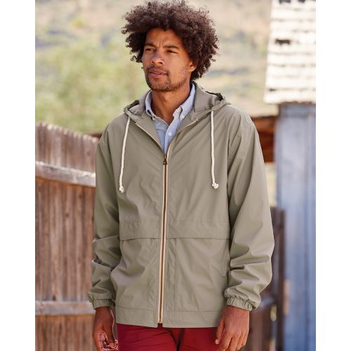 Vintage Hooded Rain Jacket