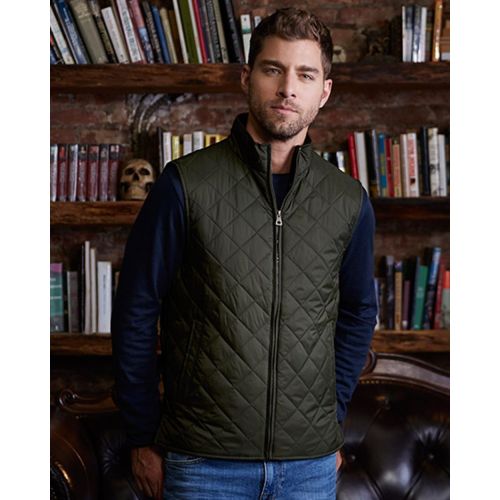 Vintage Diamond Quilted Vest