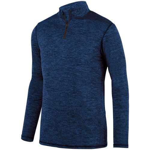 Adult Intensify Black Heather Quarter-Zip Pullover