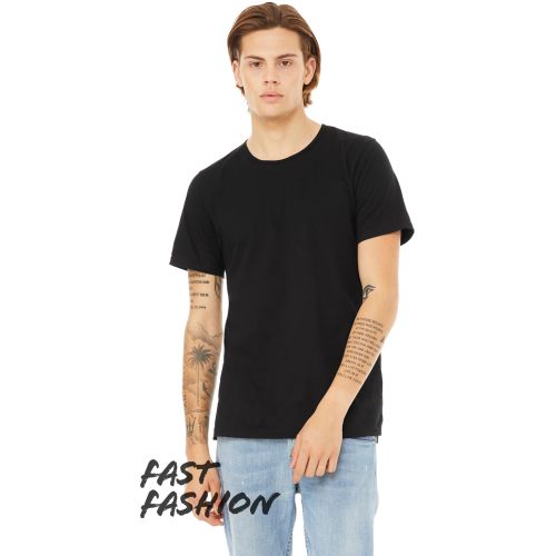 Fast Fashion Men’s Split Hem T-Shirt