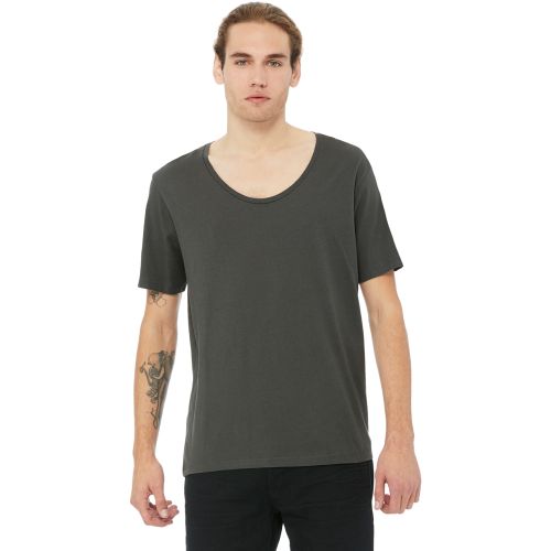 Men’s Jersey Wide Neck T-Shirt