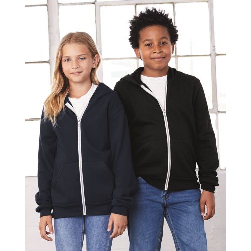 Youth Sponge Fleece Full-Zip Hoodie