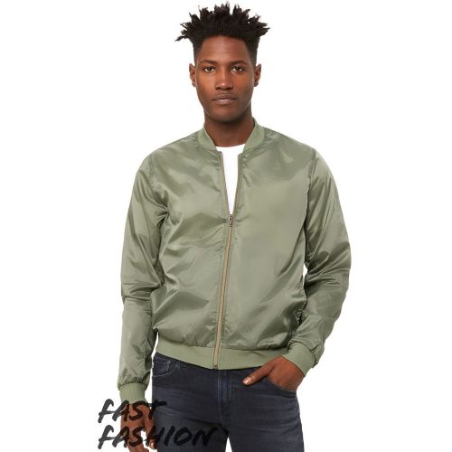 Fast Fashion Unisex Lightweight Bomber Jacket