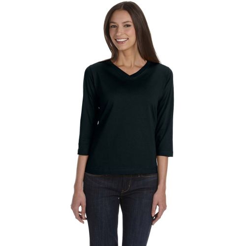 Ladies’ Premium Jersey 3/4-Sleeve T-Shirt