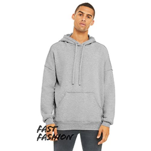 Unisex Raw Seam Hooded Sweatshirt