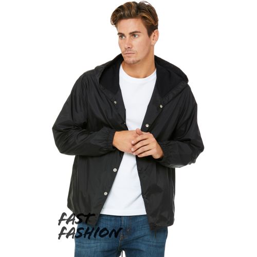 Fast Fashion Hooded Coaches Jacket