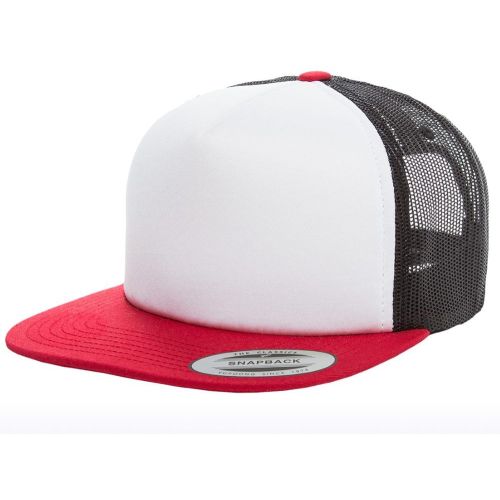 Classics™ Flat Bill Foam Trucker Cap – 6005
