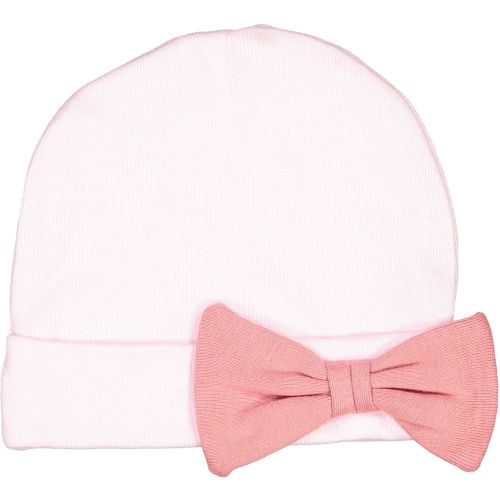 Infant Baby Rib Bow Cap