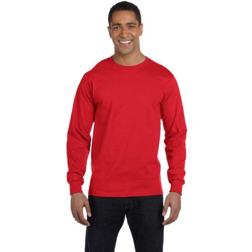 Men’s 5.2 oz. ComfortSoft® Cotton Long-Sleeve T-Shirt