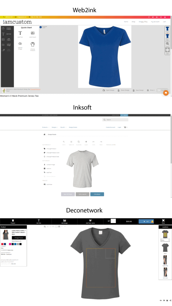 web2ink vs inksoft and deconetwork