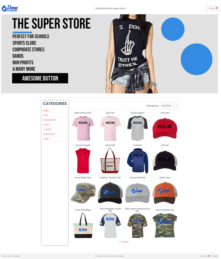 Store Creation On Existing Store Templates